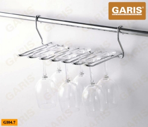 Giá treo ly, inox nan tròn – GI04.7