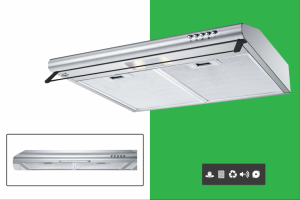 Máy hút âm tủ TOM 1301 (Inox)
